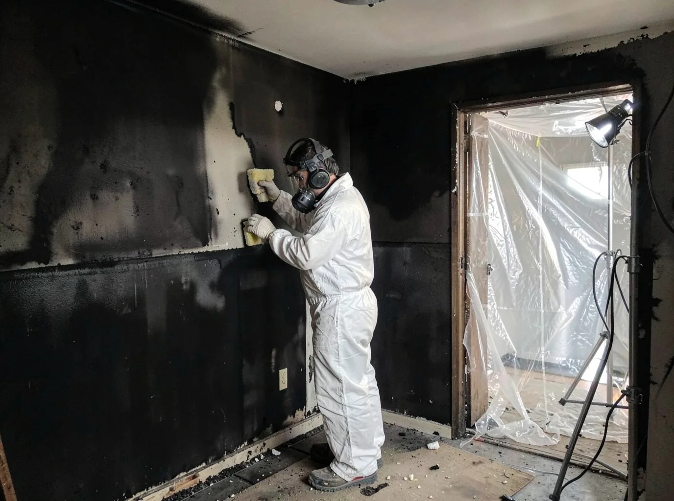 Fire Damage Restoration company in Rothbury, MI